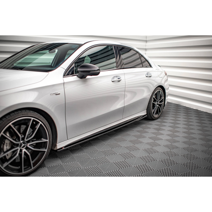 Dokładki Progów V.2  Mercedes A35 AMG / AMG-Line W177