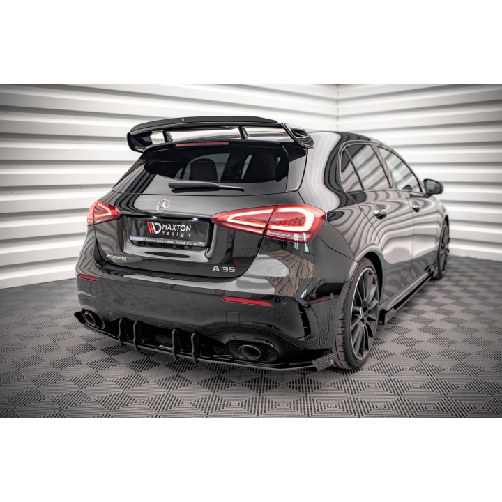 Dokładka Tylna Street Pro + Flaps Mercedes A35 AMG Hatchback Aero Pack W177