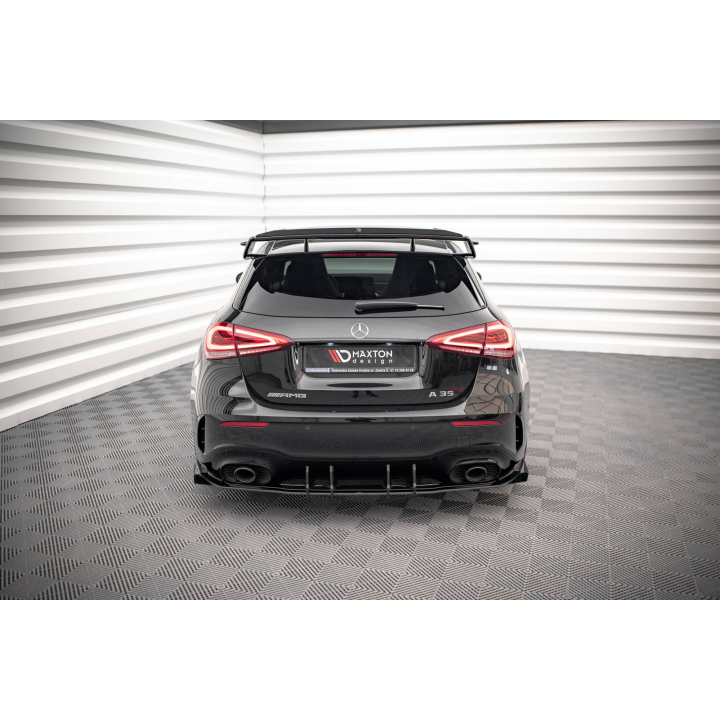 Dokładka Tylna Street Pro + Flaps Mercedes A35 AMG Hatchback Aero Pack W177