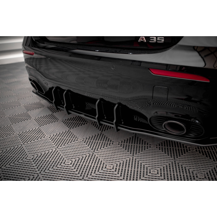 Dokładka Tylna Street Pro + Flaps Mercedes A35 AMG Hatchback Aero Pack W177