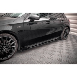 Dokładki progów Street Pro + Flaps Mercedes A35 AMG / AMG-Line Aero Pack W177