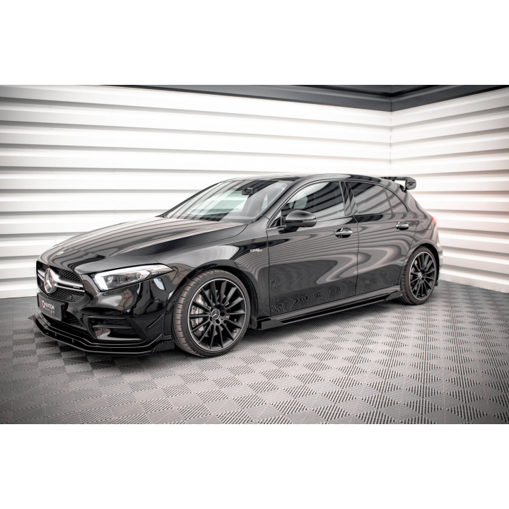 Dokładki progów Street Pro + Flaps Mercedes A35 AMG / AMG-Line Aero Pack W177
