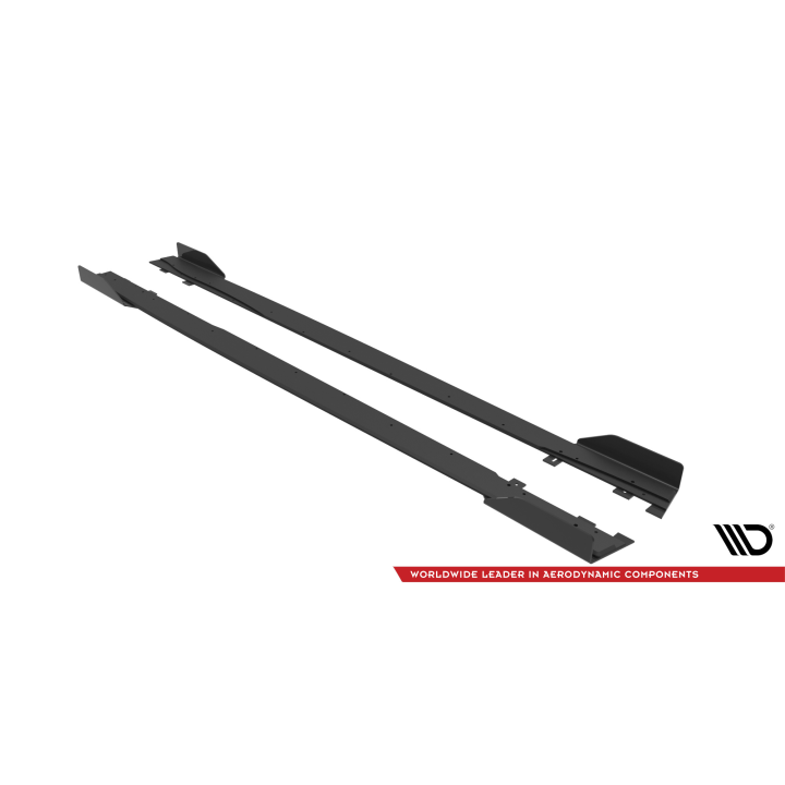 Dokładki progów Street Pro + Flaps Mercedes A35 AMG / AMG-Line Aero Pack W177