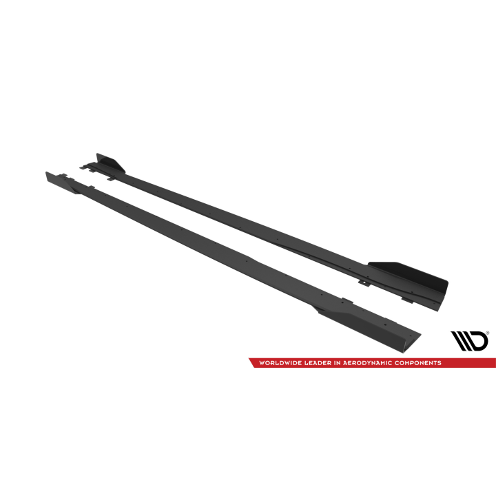 Dokładki progów Street Pro + Flaps Mercedes A35 AMG / AMG-Line Aero Pack W177