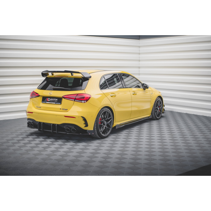 Splittery Tylne Boczne V.2 + Flaps Mercedes-AMG A 45 S Aero Pack W177
