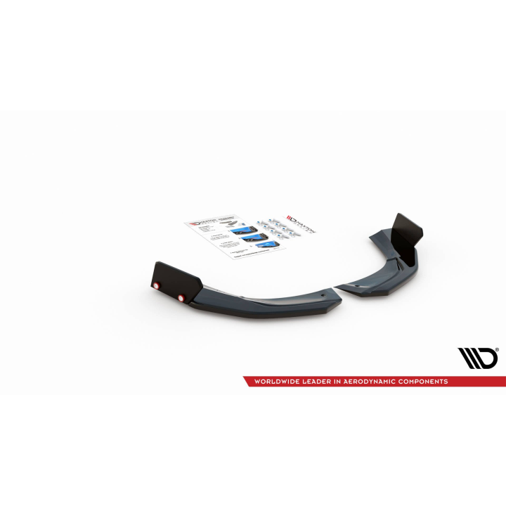 Splittery Tylne Boczne V.2 + Flaps Mercedes-AMG A 45 S Aero Pack W177