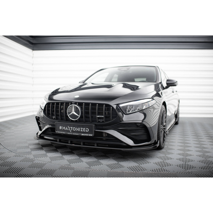 Splitter Przedni Street Pro + Flaps Mercedes-AMG A35 W177 Facelift
