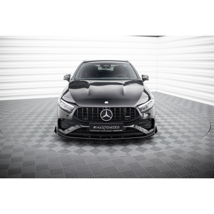 Splitter Przedni Street Pro + Flaps Mercedes-AMG A35 W177 Facelift