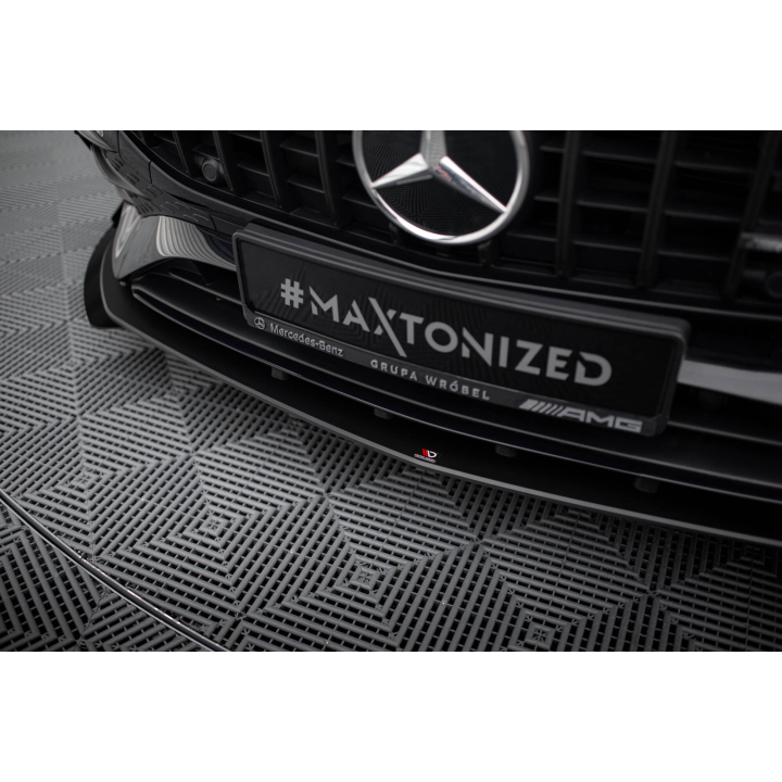 Splitter Przedni Street Pro + Flaps Mercedes-AMG A35 W177 Facelift