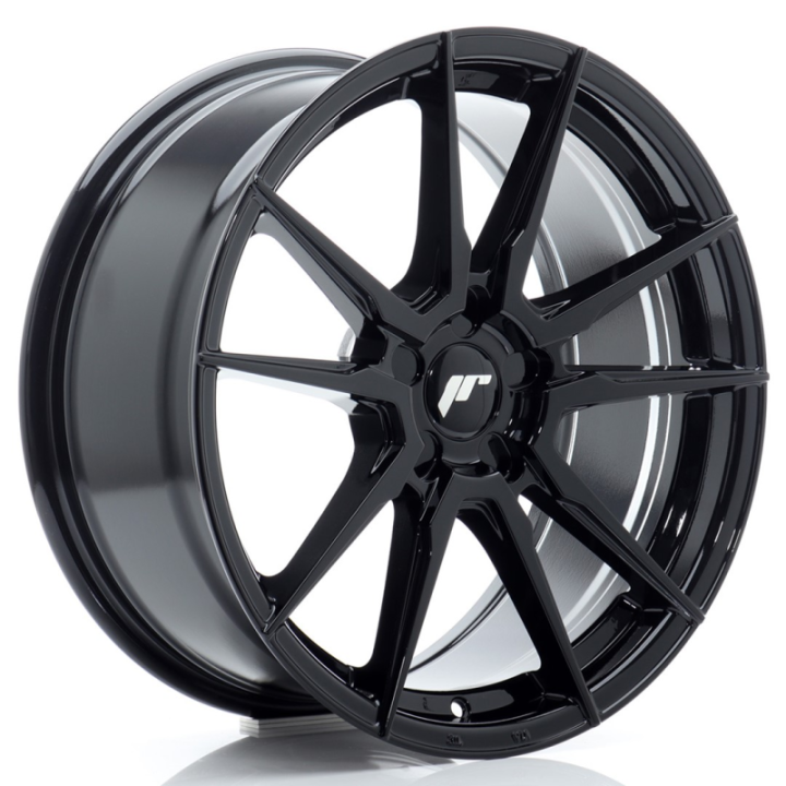 JR Wheels JR21 18x8 ET36 5x114,3 Gloss Black