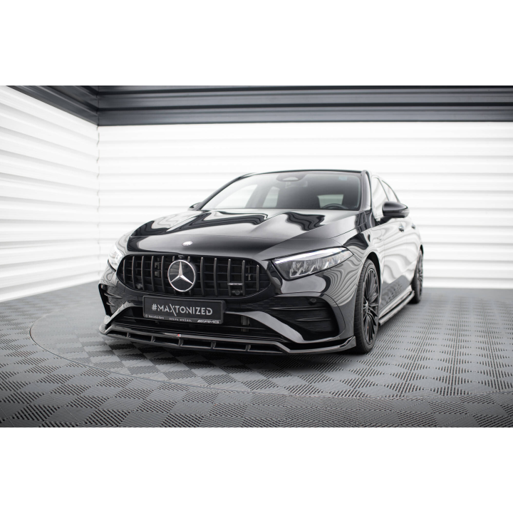 Zestaw Splitterów Mercedes-AMG A35 Hatchback W177 Facelift