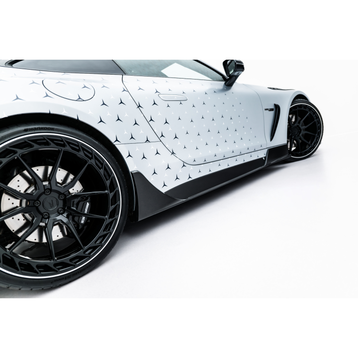 Karbonowe Splittery Boczne Prepreg Mercedes-AMG GT 63 / 55 / 63 S E Performance C192