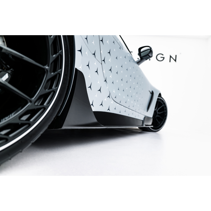 Karbonowe Splittery Boczne Prepreg Mercedes-AMG GT 63 / 55 / 63 S E Performance C192