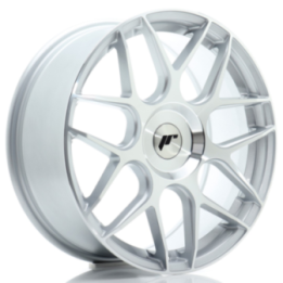 JR Wheels JR18 18x7,5 ET36 5x112 Silver Machined
