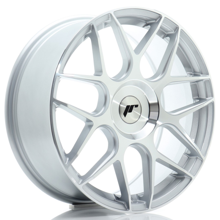 JR Wheels JR18 18x7,5 ET36 5x112 Silver Machined