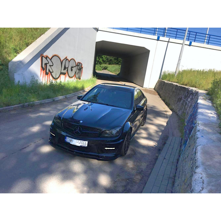 SPLITTER PRZEDNI Mercedes-Benz C63 AMG Sedan / Estate W204 Facelift / S204 Facelift