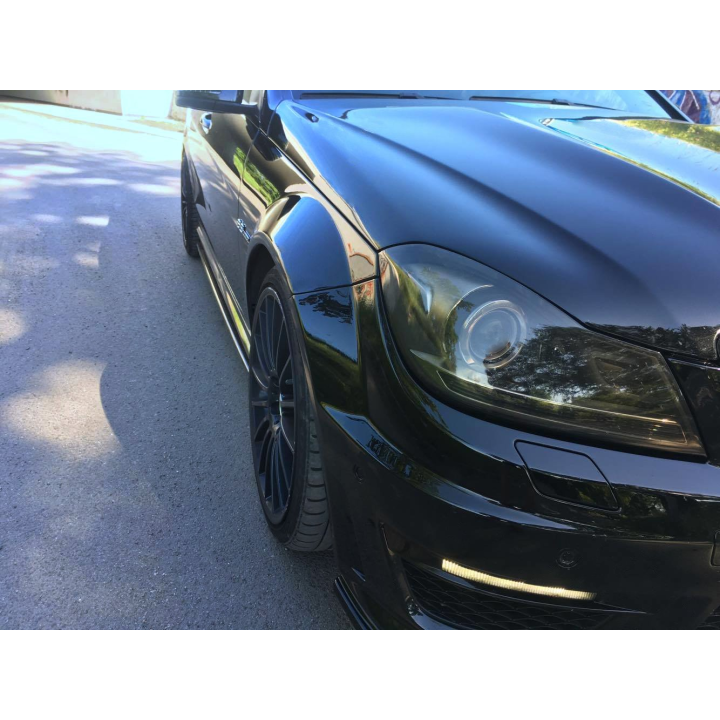 Dokładki Progów Mercedes-Benz C63 AMG Sedan / Estate W204 Facelift / S204 Facelift