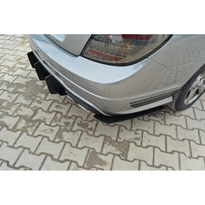 Dyfuzor Tylny i Splittery Tylne Boczne Mercedes-Benz C Sedan / Estate AMG-Line W204 / S204