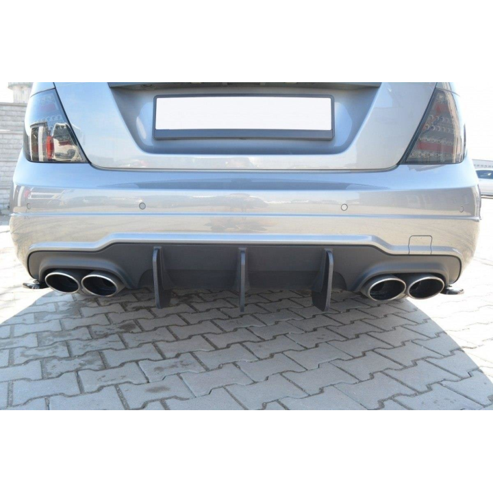 Dyfuzor Tylny Mercedes C-Class W204 AMG-Line Polift V.2
