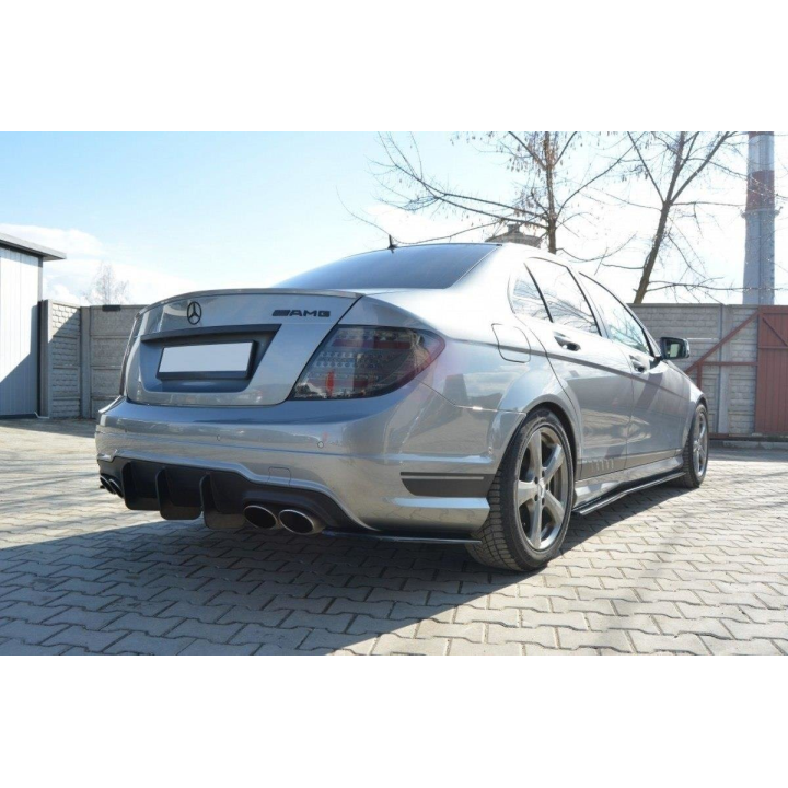Dyfuzor Tylny Mercedes C-Class W204 AMG-Line Polift V.2