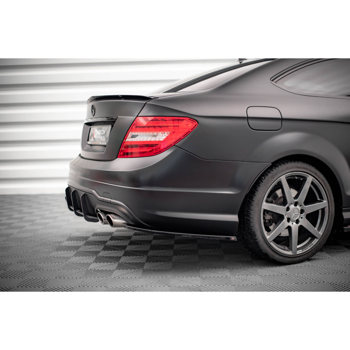 Splittery Tylne Boczne Mercedes-Benz C Coupe / Sedan / Estate  AMG-Line C204 / W204 Facelift / S204 Facelift