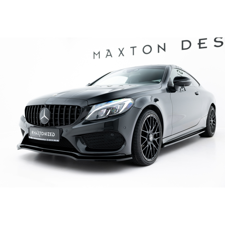 Splitter Przedni V.1 Mercedes- Benz C Coupe AMG-Line C205