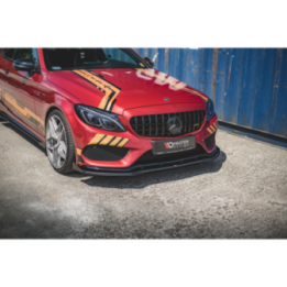 Splitter Przedni Street Pro + Flaps Mercedes-AMG C43 / AMG-Line Coupe C205