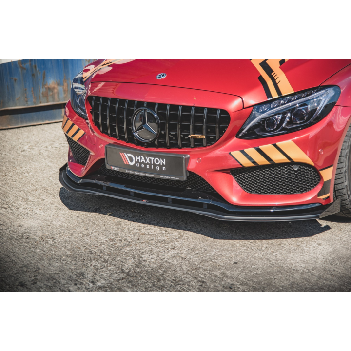 Splitter Przedni Street Pro + Flaps Mercedes-AMG C43 / AMG-Line Coupe C205