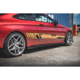 Dokładki progów Street Pro+ Flapsy Mercedes-AMG C43 / AMG-Line Coupe C205