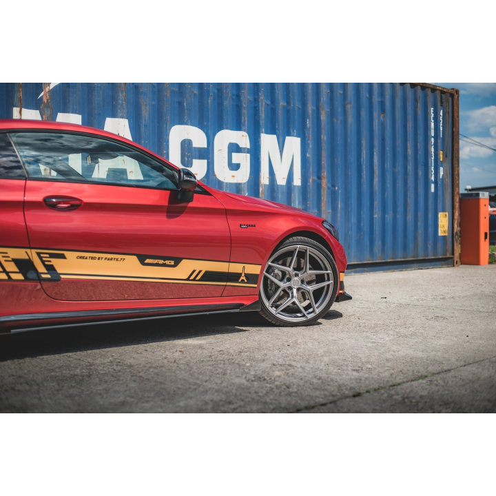 Dokładki progów Street Pro+ Flapsy Mercedes-AMG C43 / AMG-Line Coupe C205