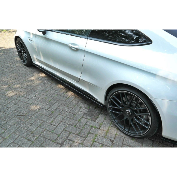 Dokładki Progów Mercedes C-class C205 63AMG Coupe