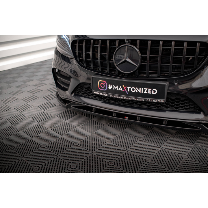Splitter Przedni V.2 Mercedes-Benz C AMG Line Sedan / Coupe / Estate W205 / C205 / S205 Facelift