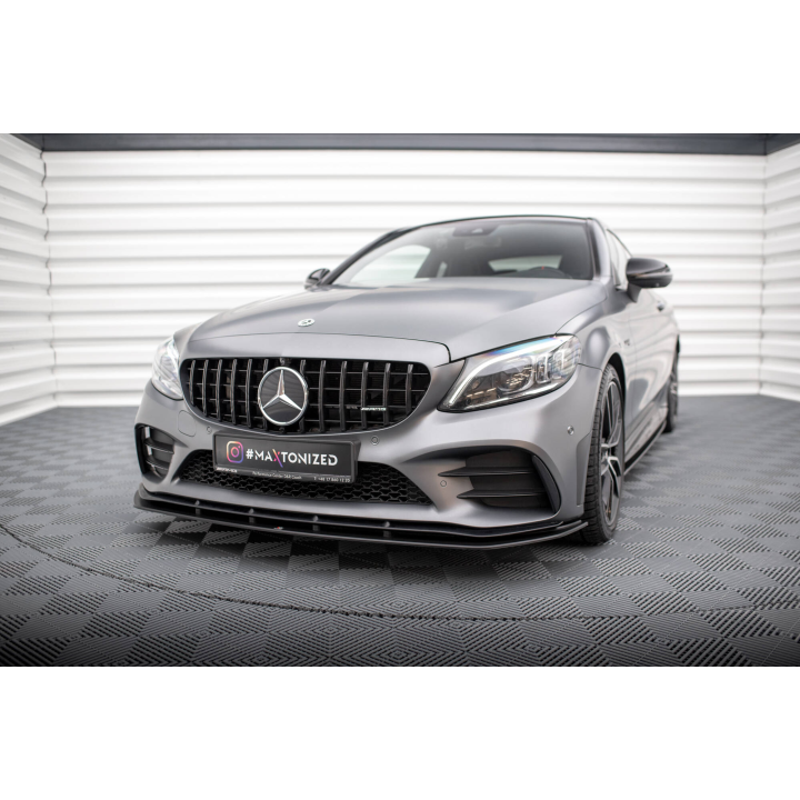 Splitter Przedni Street Pro Mercedes-AMG C43 Coupe / Cabrio C205  Facelift / A205 Facelift