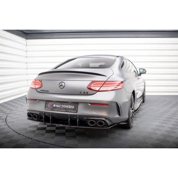 Dyfuzor Tylny Street Pro Mercedes-AMG C43 Coupe / Cabrio C205  Facelift / A205 Facelift