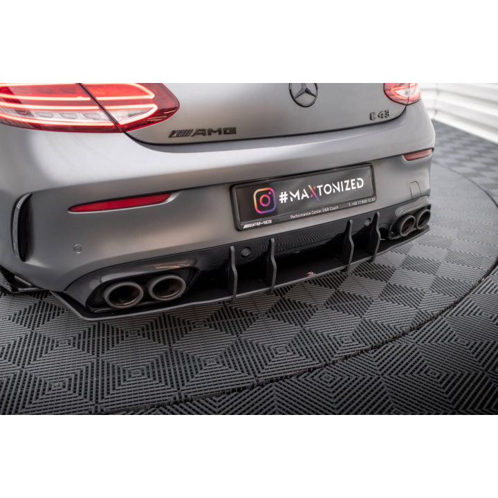 Dyfuzor Tylny Street Pro Mercedes-AMG C43 Coupe / Cabrio C205  Facelift / A205 Facelift