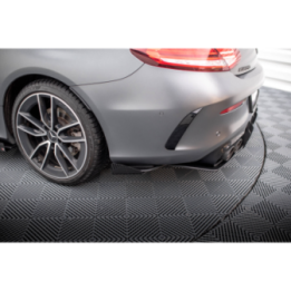 Splittery Tylne Boczne Street Pro + Flaps Mercedes-AMG C43 Coupe / Cabrio C205  Facelift / A205 Facelift