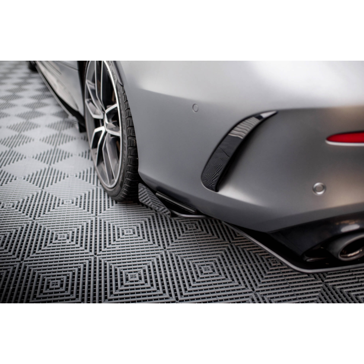 Splittery Tylne Boczne Street Pro + Flaps Mercedes-AMG C43 Coupe / Cabrio C205  Facelift / A205 Facelift