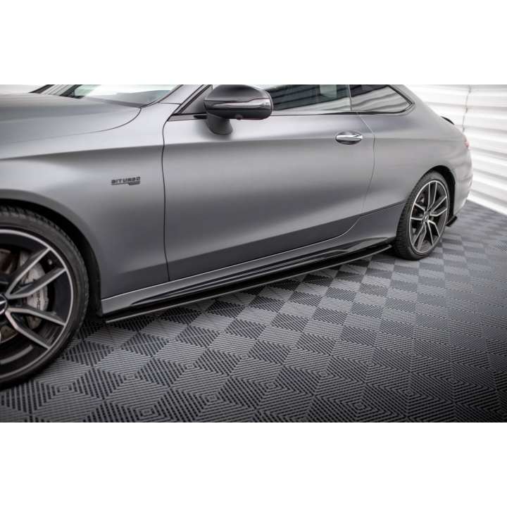Dokładki progów Street Pro Mercedes-AMG C43 Coupe / Cabrio C205  Facelift / A205 Facelift