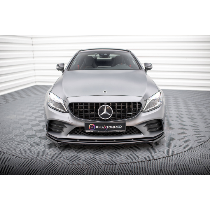 Splitter Przedni V.1 Mercedes-AMG C43 Coupe / Cabrio / Sedan / Estate C205 / A205 / W205 / S205 Facelift