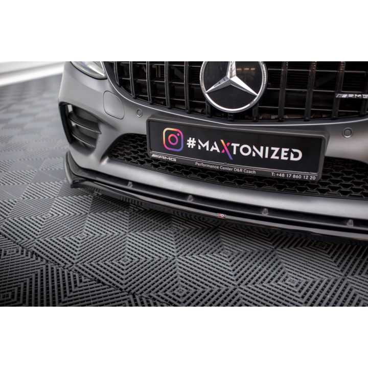 Splitter Przedni V.1 Mercedes-AMG C43 Coupe / Cabrio / Sedan / Estate C205 / A205 / W205 / S205 Facelift