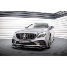 Splitter Przedni V.2 Mercedes-AMG C43 Coupe / Cabrio / Sedan / Estate C205 / A205 / W205 / S205 Facelift