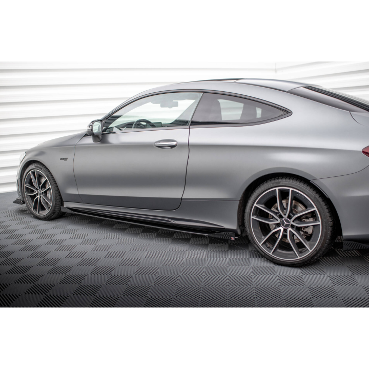 Flapsy Boczne Mercedes-AMG C43 Coupe / Cabrio C205  Facelift / A205 Facelift