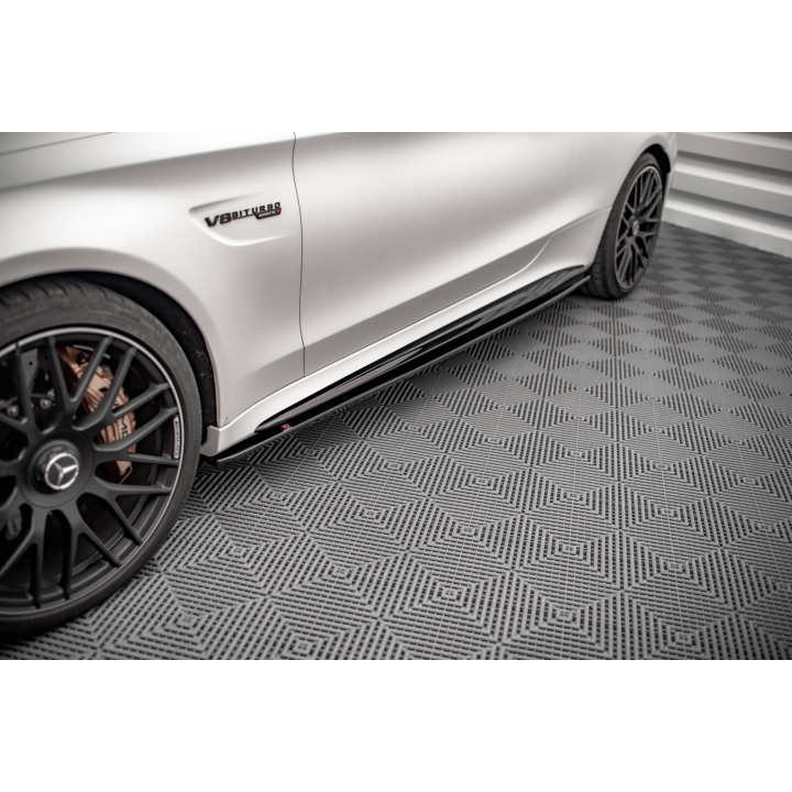 Dokładki Progów V.1 Mercedes-AMG C 63AMG Coupe C205 Facelift