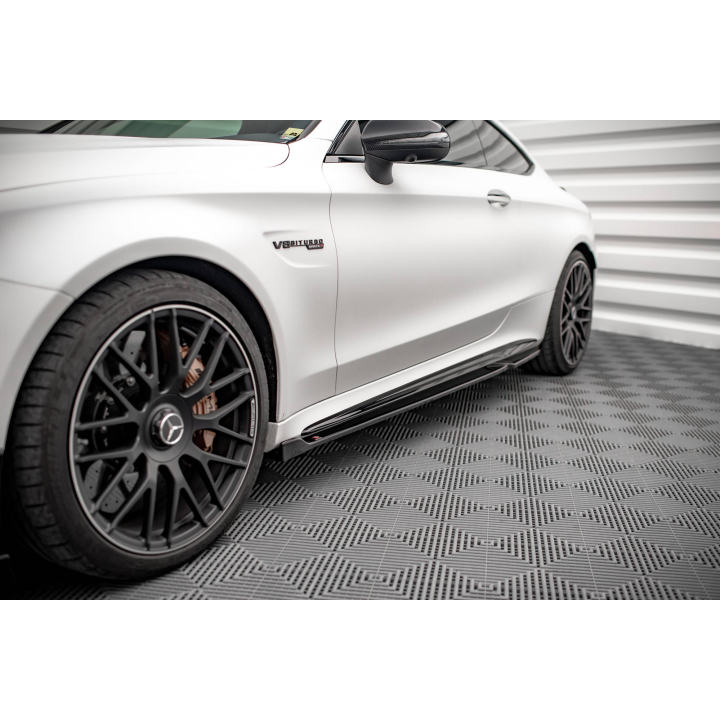 Dokładki Progów V.2 Mercedes-AMG C 63AMG Coupe C205 Facelift