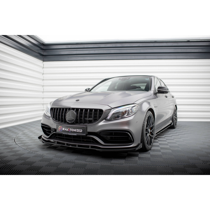Splitter Przedni Street Pro + Flaps Mercedes-AMG C63 Sedan / Estate W205 Facelift