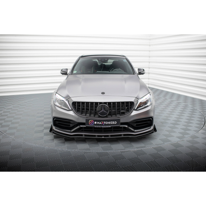 Splitter Przedni Street Pro + Flaps Mercedes-AMG C63 Sedan / Estate W205 Facelift