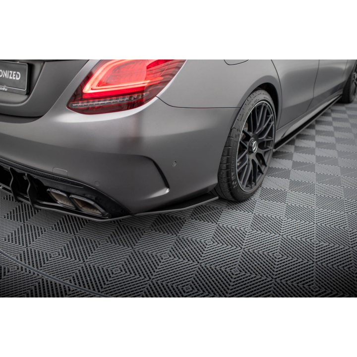 Splittery Tylne Boczne Street Pro Mercedes-AMG C63 Sedan / Estate W205 Facelift