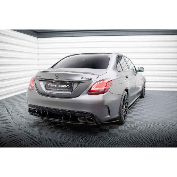 Splittery Tylne Boczne Street Pro Mercedes-AMG C63 Sedan / Estate W205 Facelift