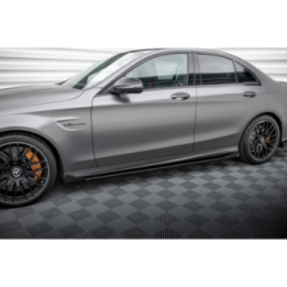 Dokładki progów Street Pro + Flaps Mercedes-AMG C63 Sedan / Estate W205 Facelift