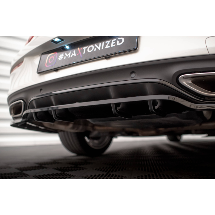Splitter Tylny (Z Dyfuzorem) Mercedes-Benz C Coupe AMG-Line C205 Facelift